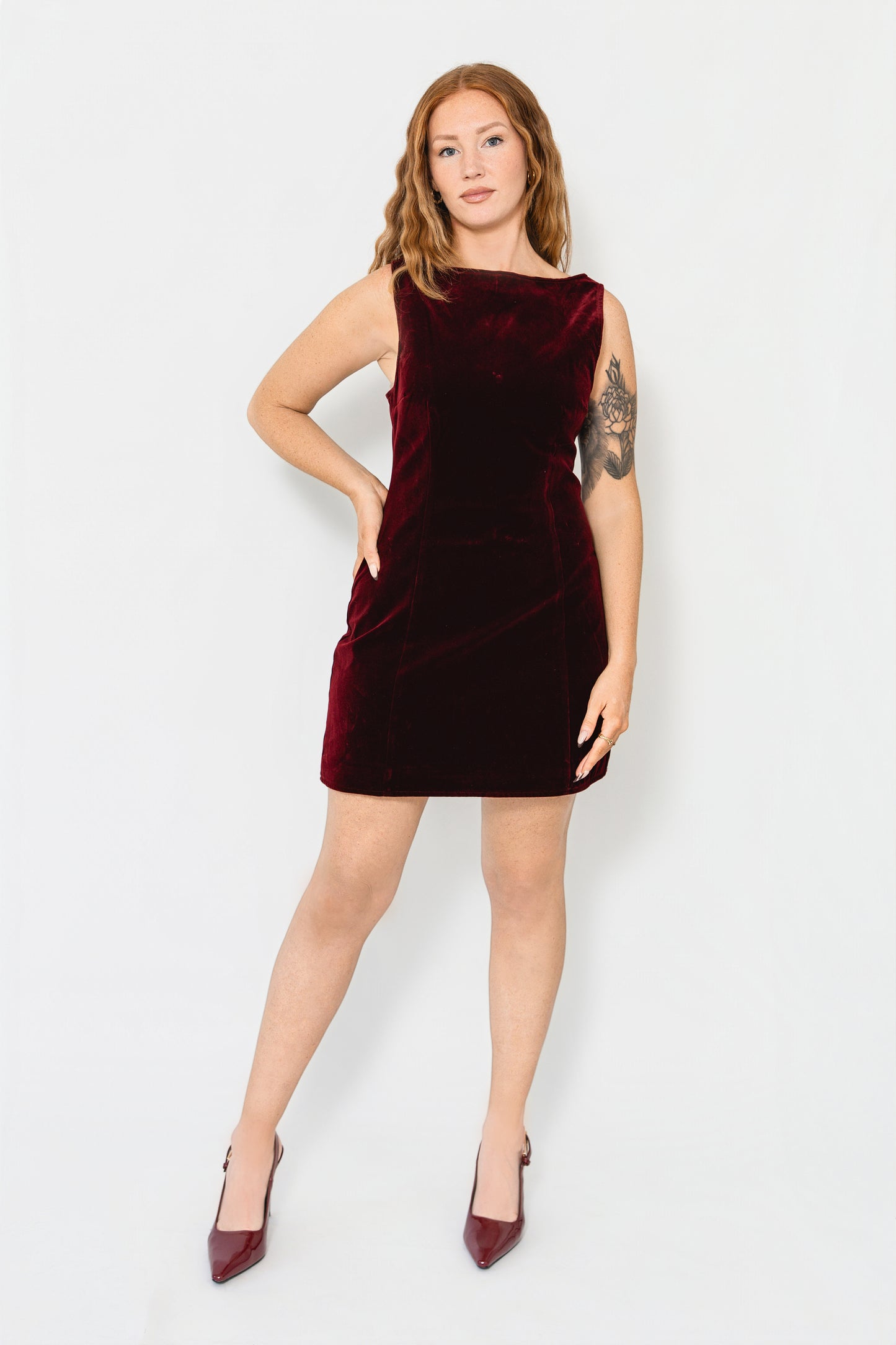 Velvet Eve Mini Dress