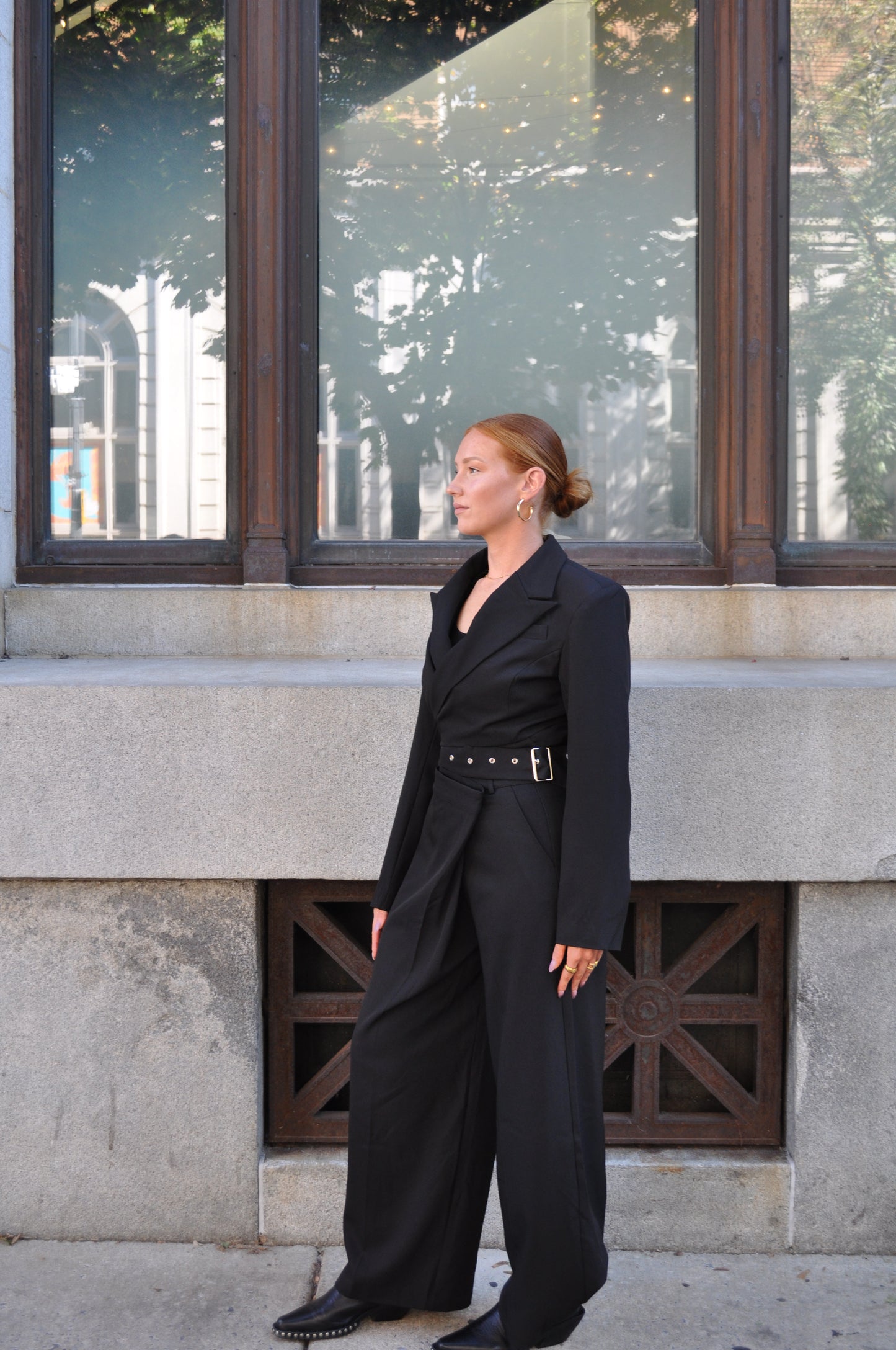 Black Tailored Trousers (part of a set)