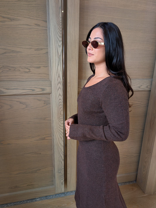 Kara Knit Sweater Dress