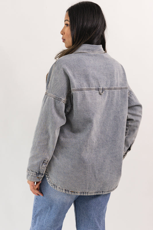 Sandi Denim Shirt Jacket