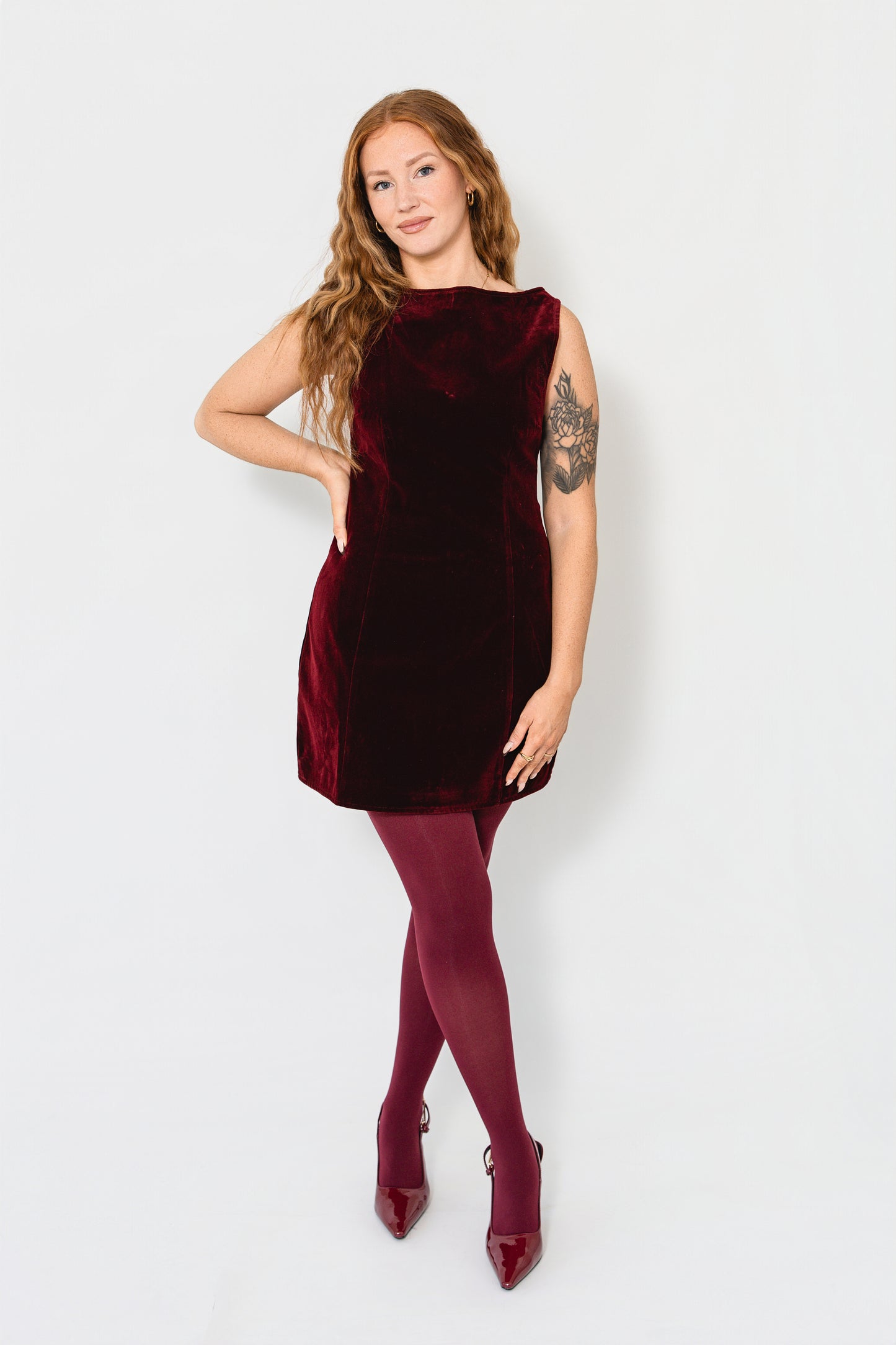Velvet Eve Mini Dress