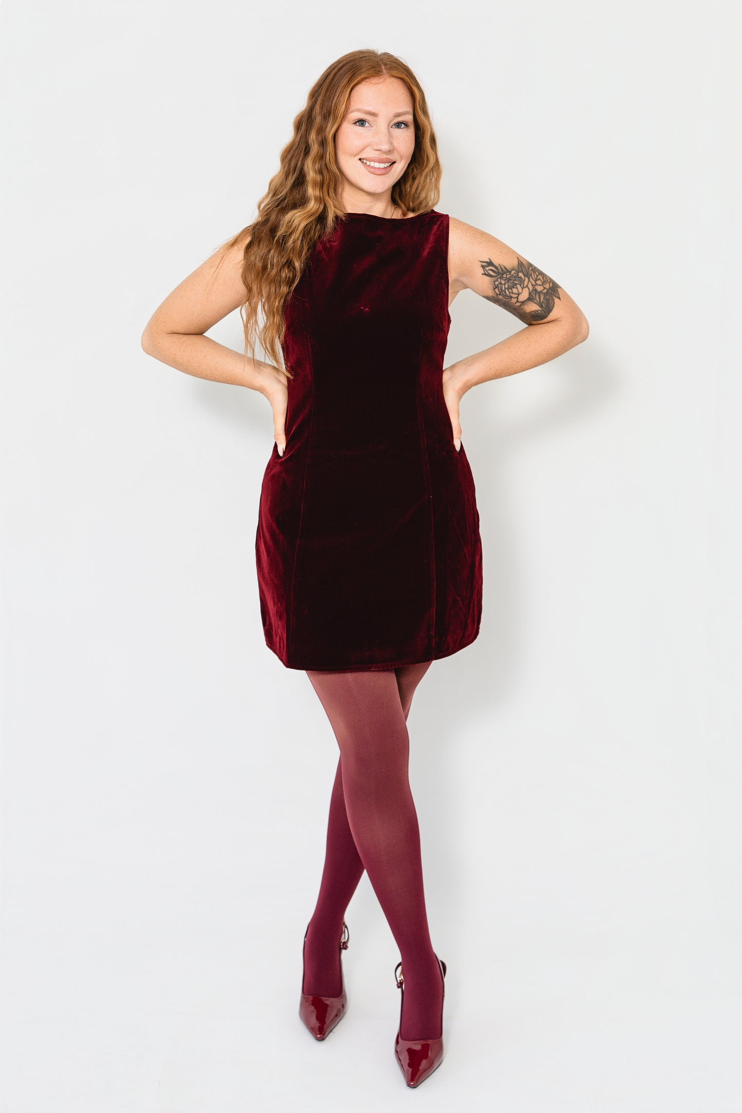 Velvet Eve Mini Dress