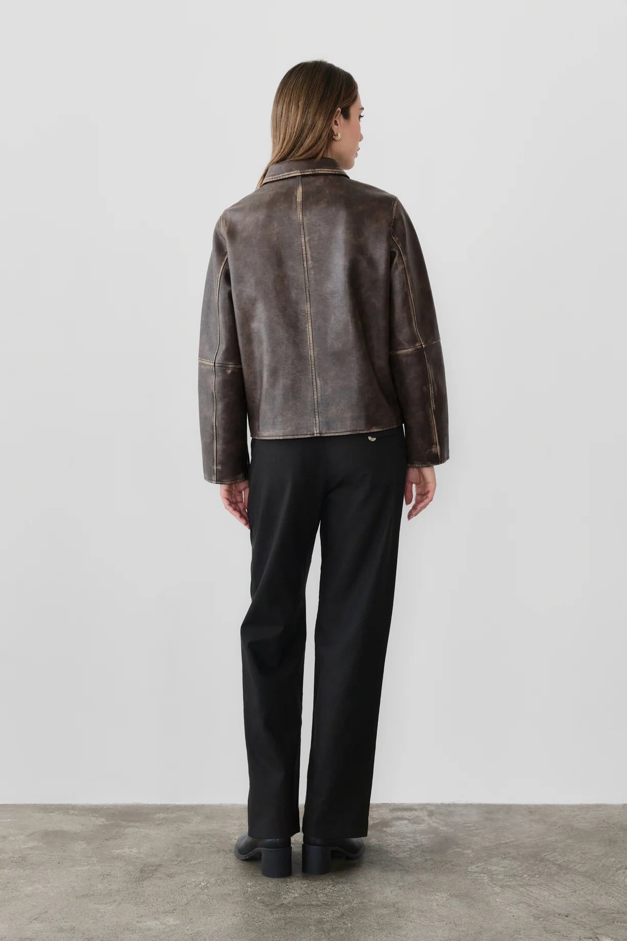 Chloe Vegan Leather Jacket