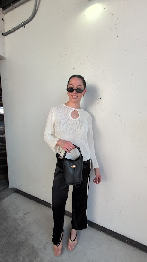 Luna Keyhole Sweater