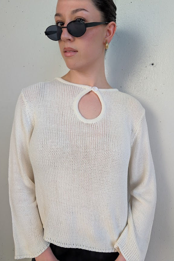Luna Keyhole Sweater