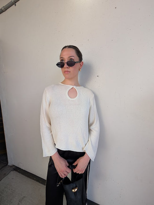 Luna Keyhole Sweater
