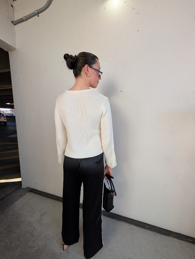 Blaire Satin Track Pants