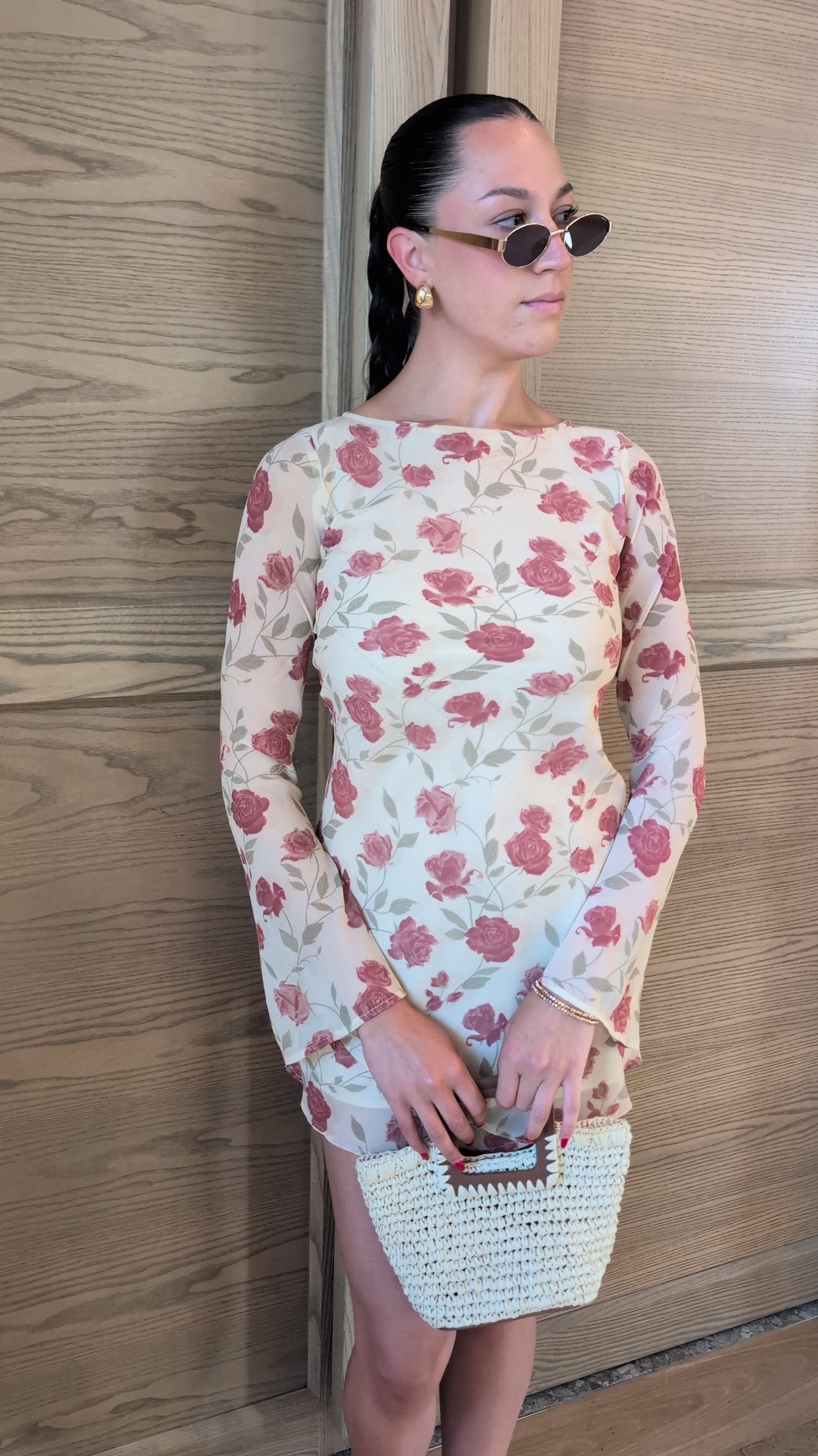 Claudia Floral Mini Dress