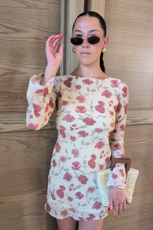 Claudia Floral Mini Dress